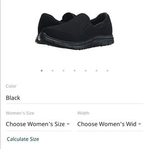 Sketchers non slip work shoes